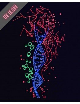 Chemistry UV + Glow in Dark Psychedelic UNISEX T-Shirt