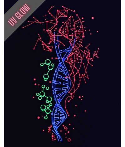 Chemistry UV + Glow in Dark Psychedelic UNISEX T-Shirt